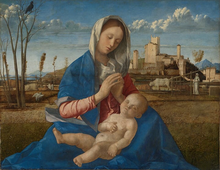 Madonna del Prato (Bellini) by Giovanni Bellini