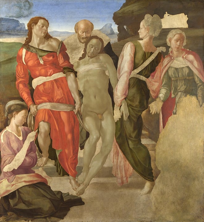 The Entombment (Michelangelo) by Michelangelo