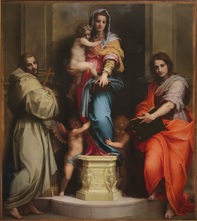Madonna of the Harpies by Andrea del Sarto
