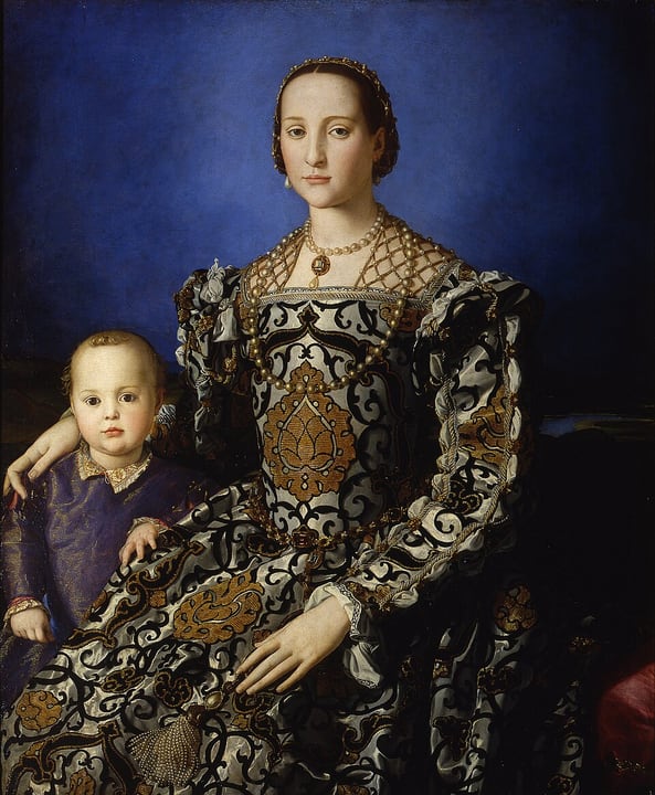 Portrait of Eleanor of Toledo by Bronzino