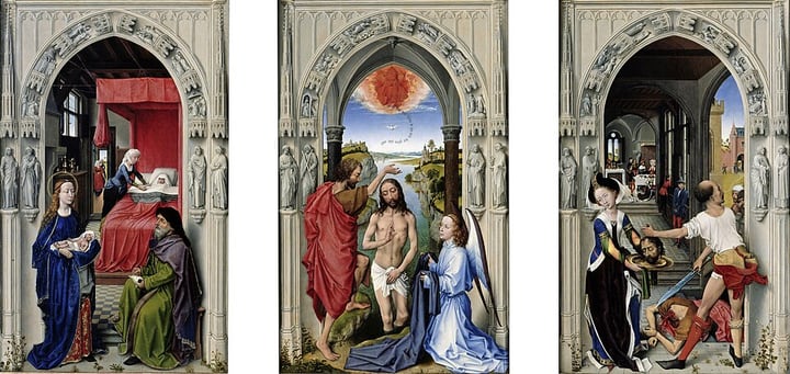 Saint John Altarpiece (van der Weyden) by Rogier van der Weyden