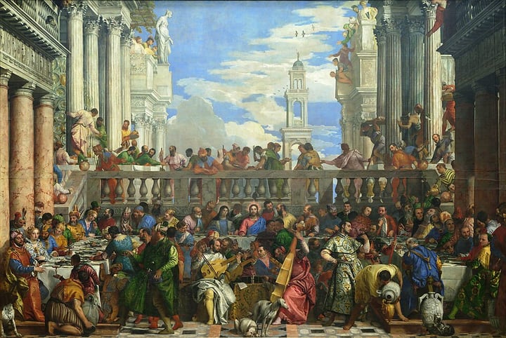 The Wedding at Cana by Paolo Veronese