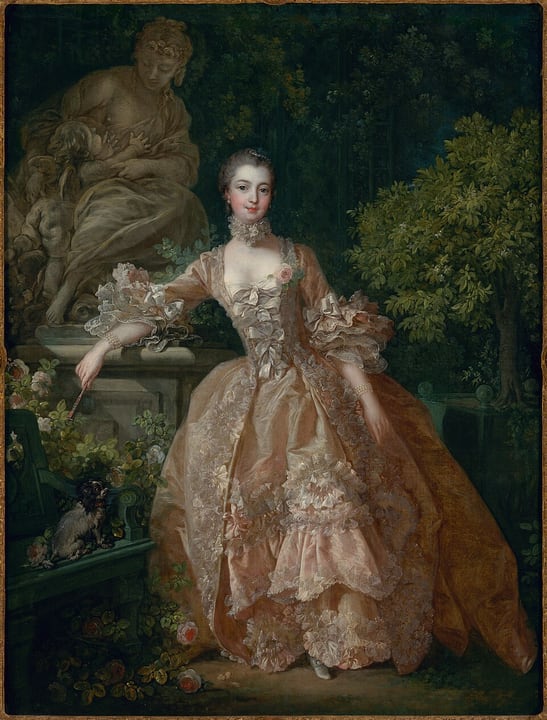 Portrait of Madame de Pompadour by François Boucher