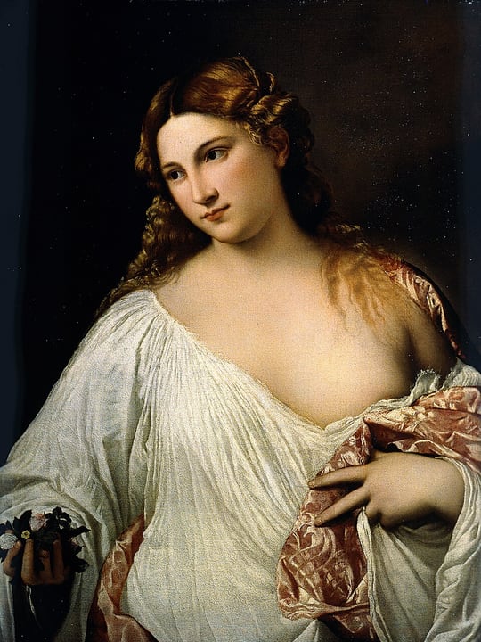 Flora (Titian) by Titian