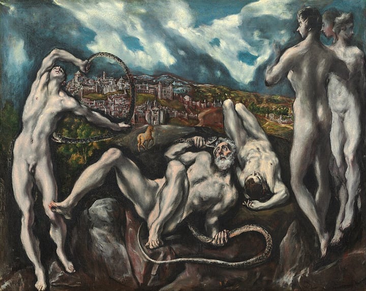 Laocoön (El Greco) by El Greco