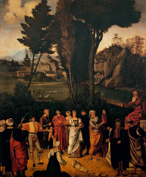 The Judgement of Solomon (Giorgione) by Giorgione