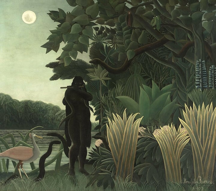 The Snake Charmer (Rousseau) by Henri Rousseau