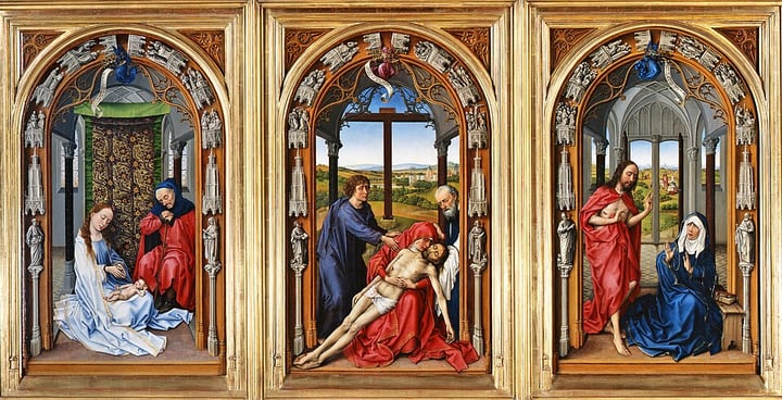 Miraflores Altarpiece by Rogier van der Weyden