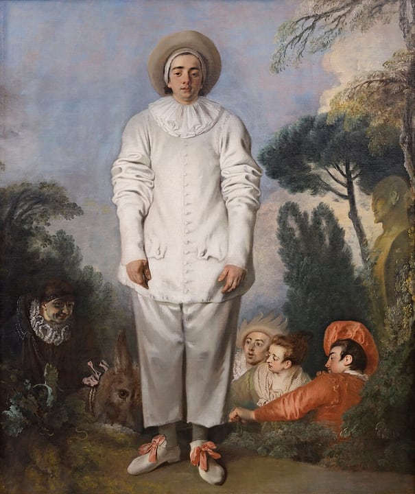 Pierrot (Watteau) by Jean-Antoine Watteau