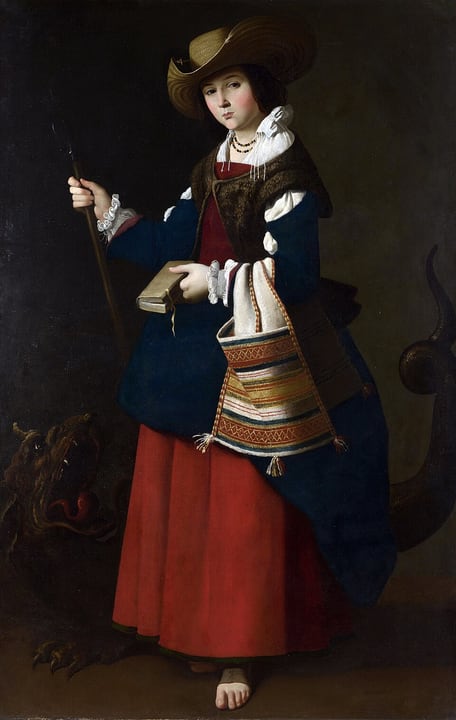 Saint Margaret of Antioch (Zurbarán) by Francisco de Zurbarán