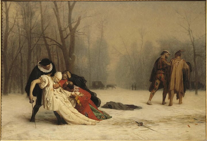 The Duel After the Masquerade by Jean-Léon Gérôme