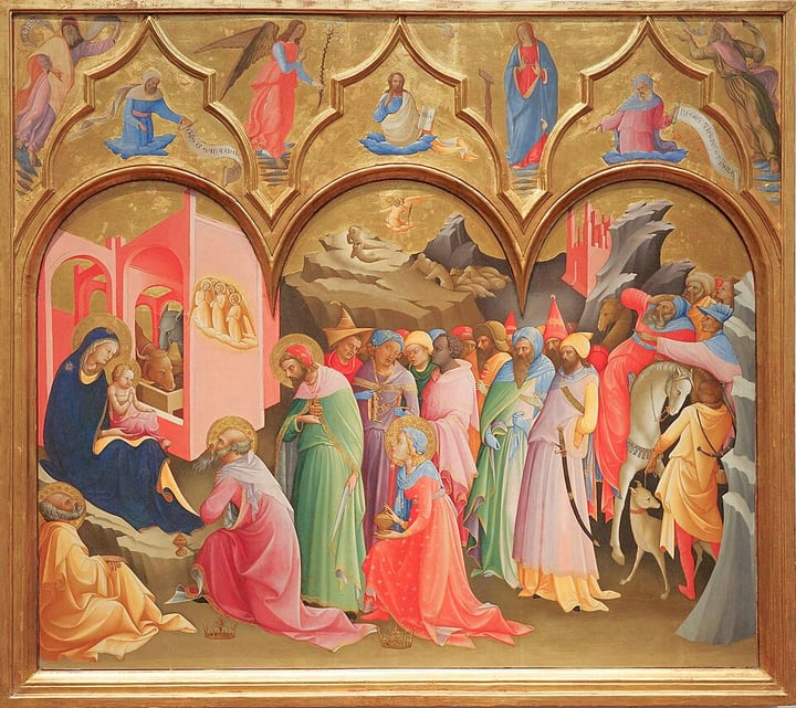 Adoration of the Magi (Lorenzo Monaco) by Lorenzo Monaco