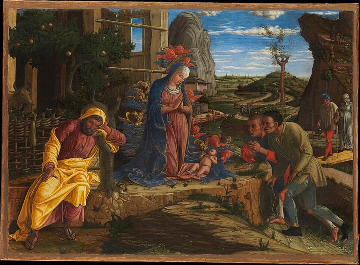 Adoration of the Shepherds (Mantegna) by Andrea Mantegna