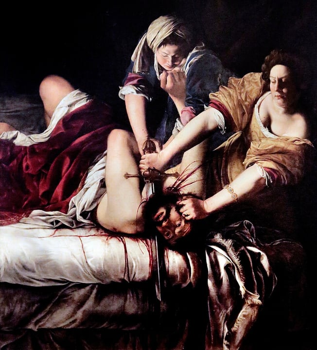 Judith Slaying Holofernes (Artemisia Gentileschi, Florence) by Artemisia Gentileschi