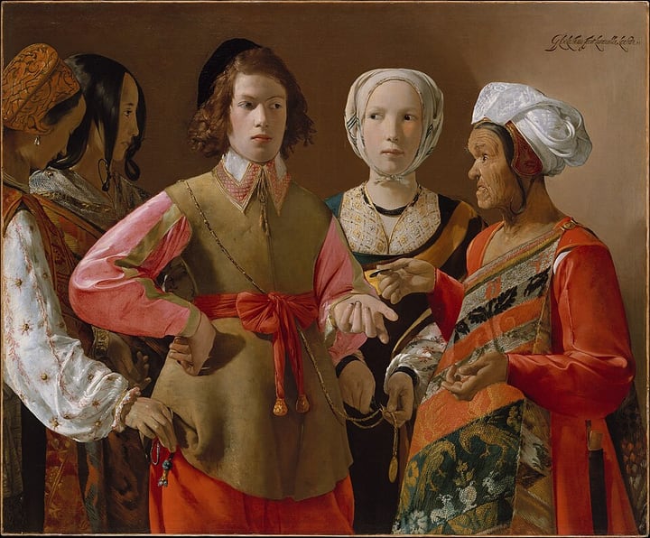 The Fortune Teller (La Tour) by Georges de La Tour