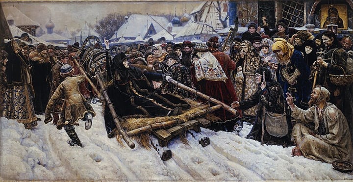 Boyaryna Morozova (painting) by Vasily Surikov