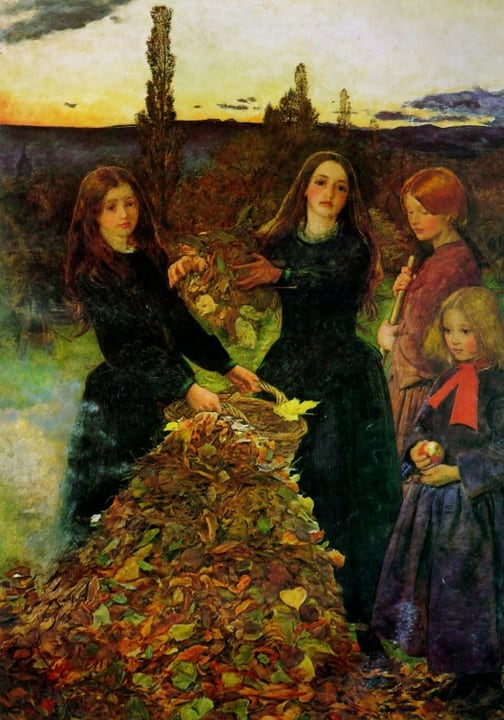 Autumn Leaves (painting) by John Everett Millais