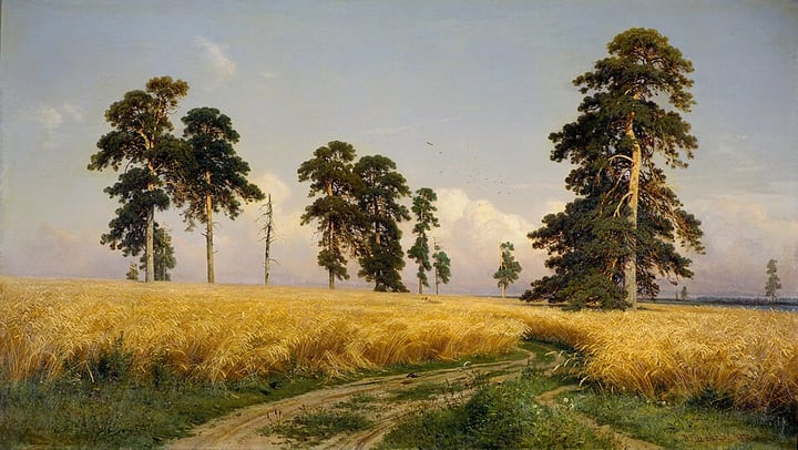 Rye (Shishkin) by Ivan Shishkin