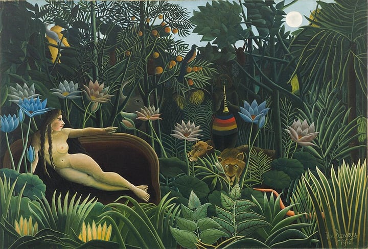The Dream (Rousseau) by Henri Rousseau