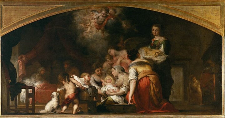 The Birth of the Virgin (Murillo) by Bartolomé Esteban Murillo
