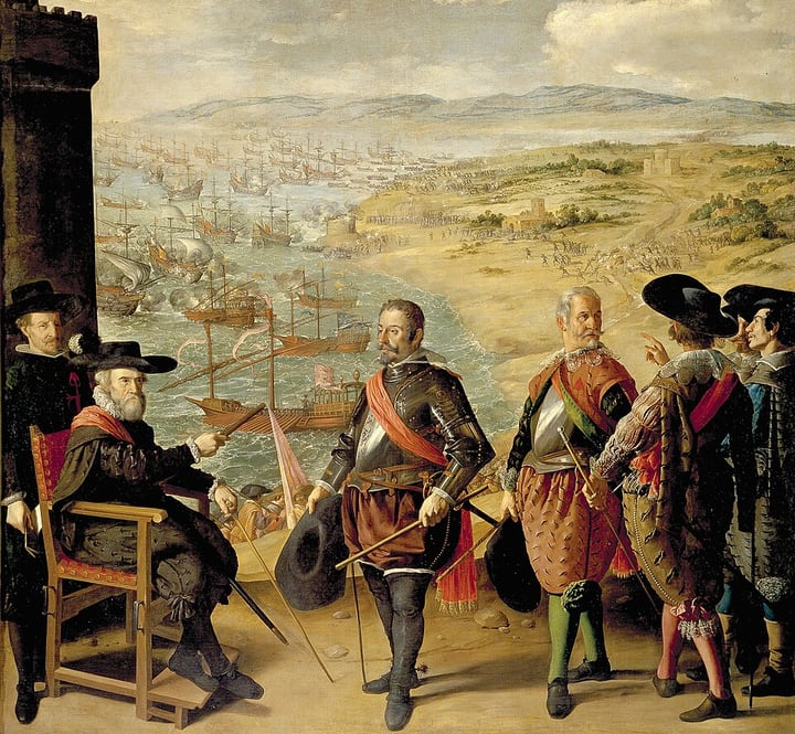 The Defence of Cádiz Against the English by Francisco de Zurbarán