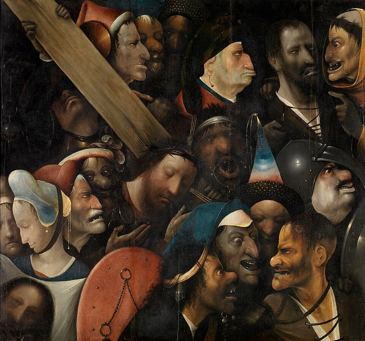 Christ Carrying the Cross (Bosch, Ghent) by Hieronymus Bosch