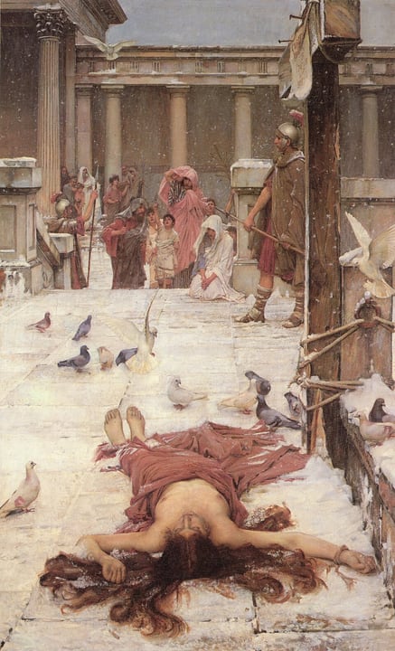 Saint Eulalia (Waterhouse painting) by John William Waterhouse