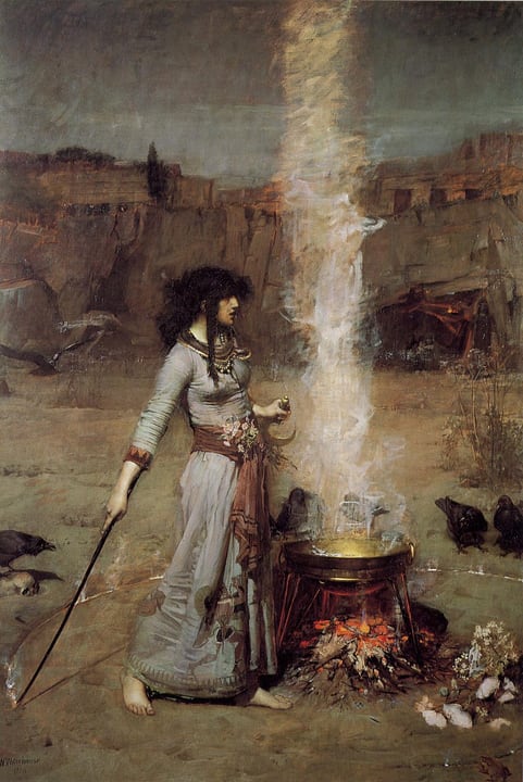 The Magic Circle (Waterhouse paintings) by John William Waterhouse