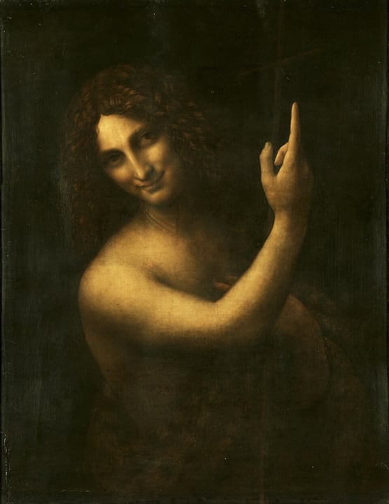Saint John the Baptist (Leonardo) by Leonardo da Vinci