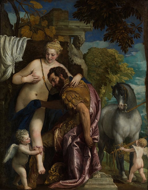 Venus and Mars (Veronese) by Paolo Veronese