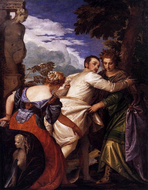 Allegory of Virtue and Vice (Veronese) by Paolo Veronese