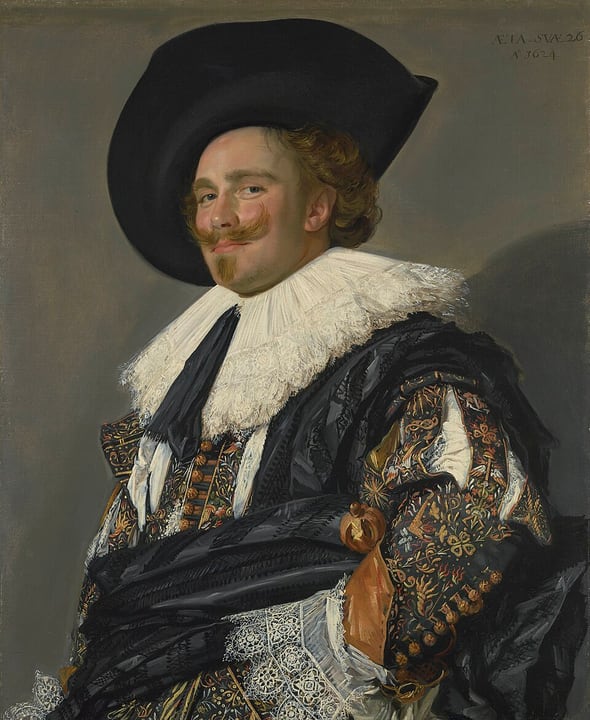 Laughing Cavalier by Frans Hals