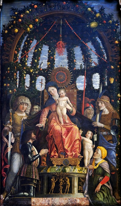 Madonna della Vittoria by Andrea Mantegna